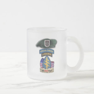 De Café Vidro Jateado caneca gelado do 5o flash do grupo das forças