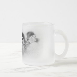 De Café Vidro Jateado Caneca gelado dos patos