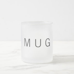 De Café Vidro Jateado Caneca Genérica