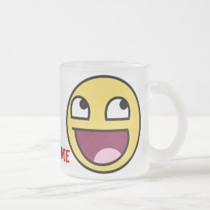 De Café Vidro Jateado Caneca impressionante