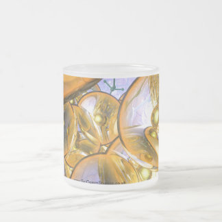 De Café Vidro Jateado Caneca interna do ADN