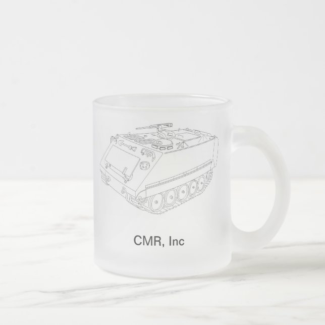 De Café Vidro Jateado Caneca M113 (Direita)