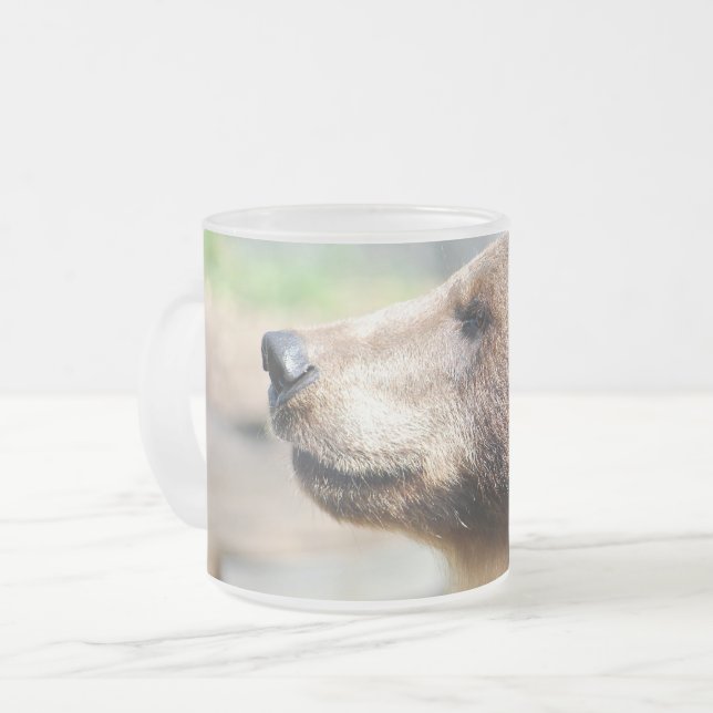De Café Vidro Jateado Caneca Master Bruce Mug (Frente Esquerda)