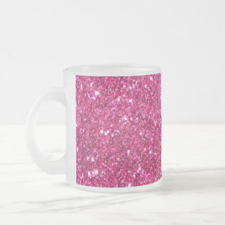 De Café Vidro Jateado Caneca Pink Bling