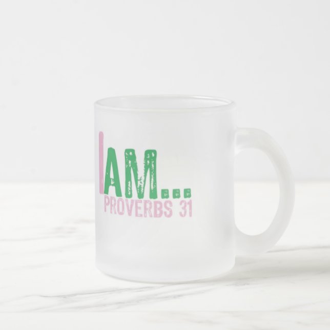 De Café Vidro Jateado Caneca Prov 31 do fosco do cristão (Direita)