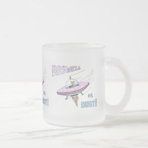 De Café Vidro Jateado caneca ROSWELL (vidro fosco)