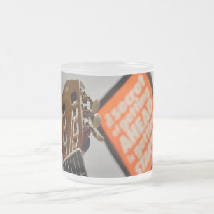 De Café Vidro Jateado Caneca secreta