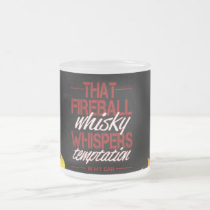 De Café Vidro Jateado Caneca Tentação Fireball