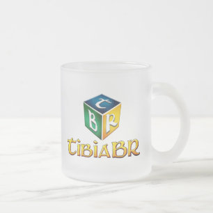 De Café Vidro Jateado Caneca TibiaBR Transparente