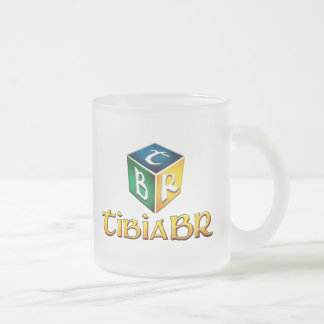 De Café Vidro Jateado Caneca TibiaBR Transparente