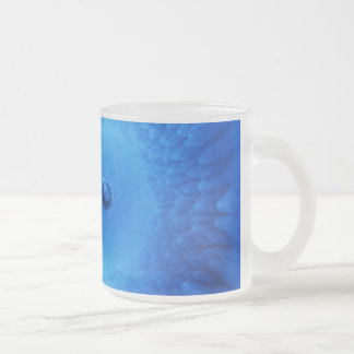 De Café Vidro Jateado Caras da caneca da água