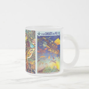 De Café Vidro Jateado CINEMA MODERNO - caneca