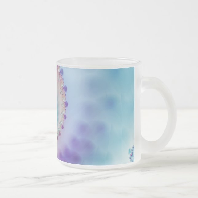 De Café Vidro Jateado Criança espiral - caneca (Direita)