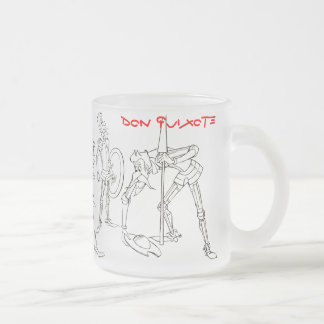 De Café Vidro Jateado DON QUIXOTE - caneca - Taza