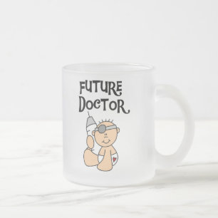De Café Vidro Jateado Doutor futuro Caneca do bebê