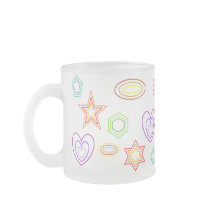 Formas brancas caneca