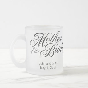 De Café Vidro Jateado Mãe da caneca da noiva