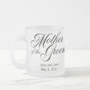De Café Vidro Jateado Mãe da caneca do noivo