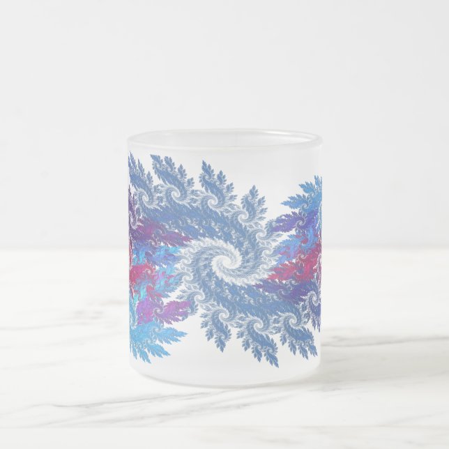 De Café Vidro Jateado Olhos da caneca das tempestades (Centro)