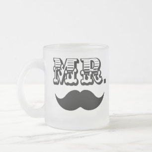 De Café Vidro Jateado Sr. - caneca do fosco