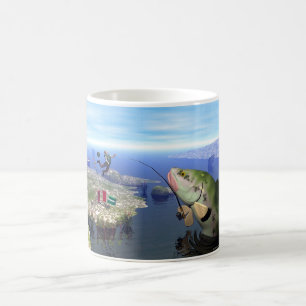 De Café Vingança da caneca customizável baixa do mutante