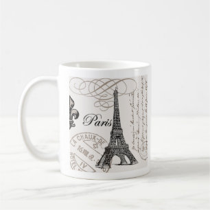 De Café Vintage Paris... caneca