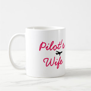De Café Vivendo a caneca da esposa do piloto ideal