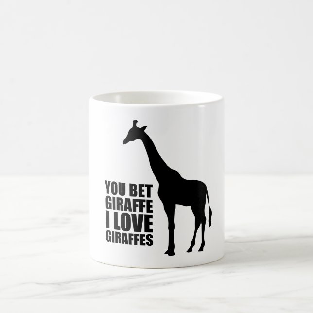 De Café Você aposta o girafa que eu amo a caneca dos (Centro)