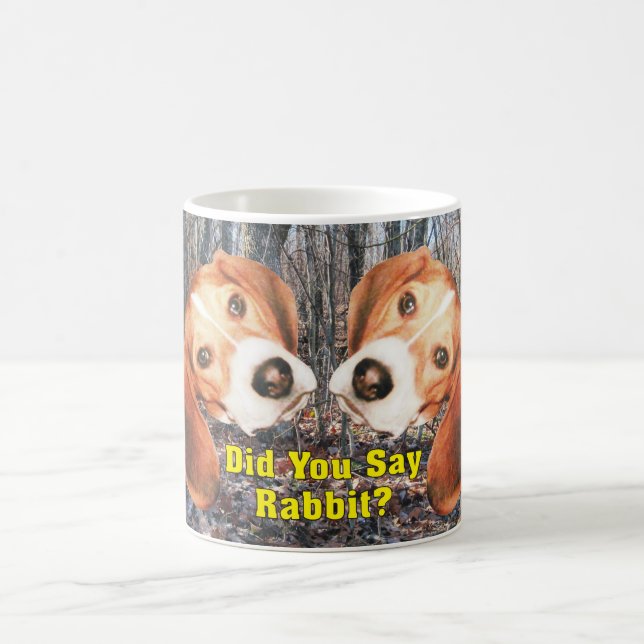 De Café Você disse o coelho? Caneca da floresta do (Centro)