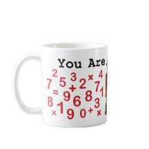 "Você é" caneca correta do robô