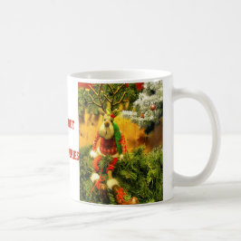 De Café Você é fora da caneca do leite & da rena dos