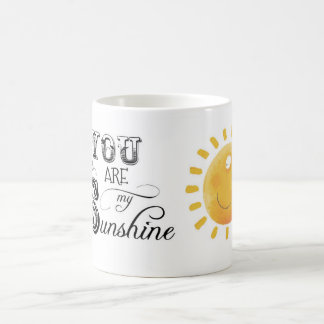 De Café Você é minha caneca da luz do sol