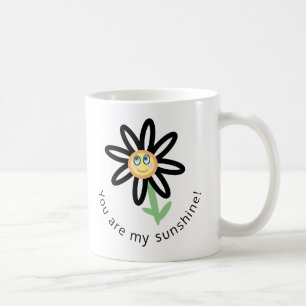 De Café Você é minha caneca feliz bonito da flor da