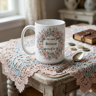 De Café Você É O Que Acredita Ser Caneca