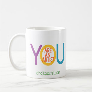 De Café Você É uma caneca do artista