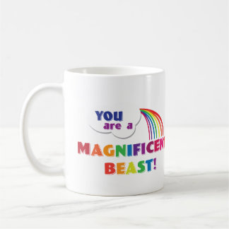 De Café Você é uma caneca magnífica do animal