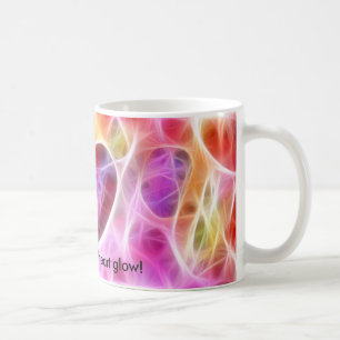De Café Você faz minha caneca do fulgor do coração