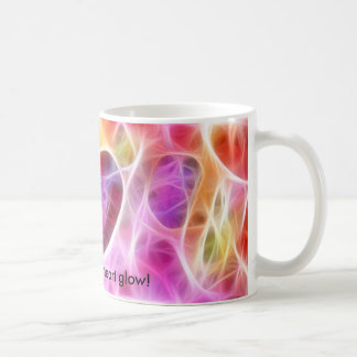 De Café Você faz minha caneca do fulgor do coração
