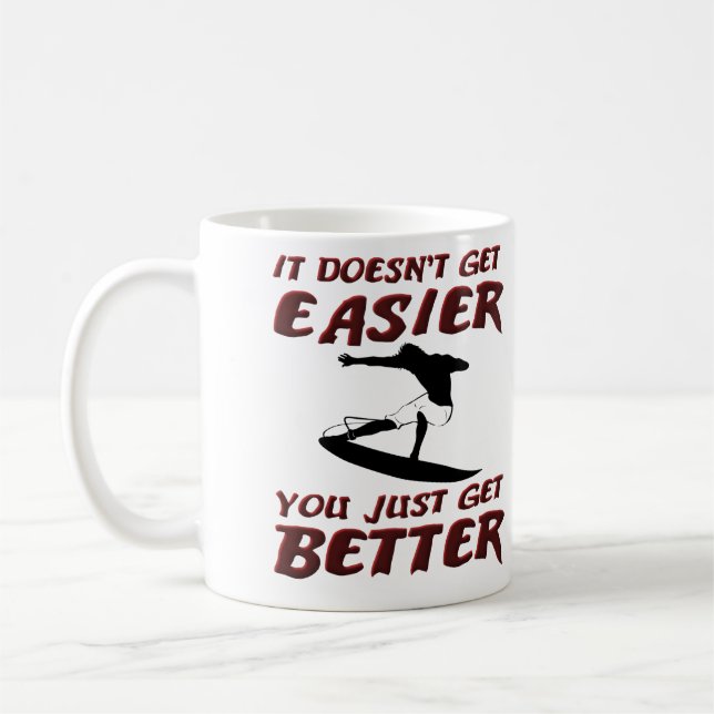 De Café Você Fica Melhor Surfista Surfe Caneca (Esquerda)