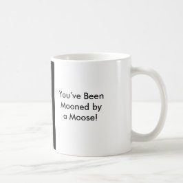 De Café Você Mooned por um alce! Caneca
