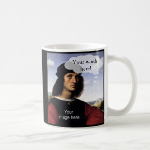 De Café Você pensa-o caneca