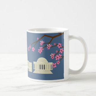 De Café Washington, caneca icónica tirada mão das vistas