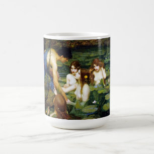De Café Waterhouse Hylas e a caneca das ninfas