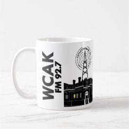 De Café WCAK FM92.7 Retro Caneca - Catlettsburg, KY