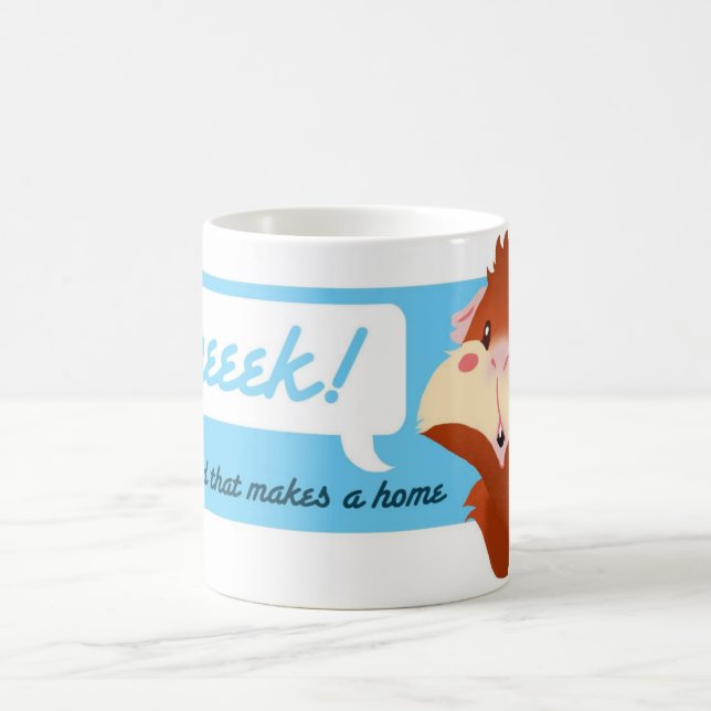 De Café "Wheek!" Caneca da cobaia (Centro)