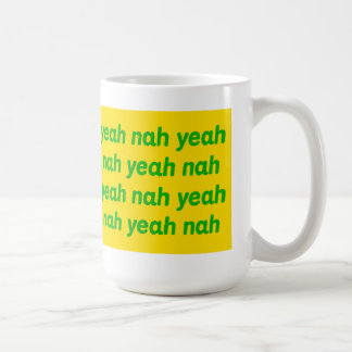 De Café Yeah nah caneca
