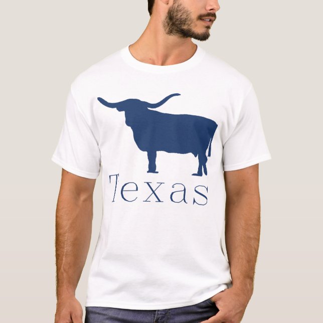 👕 de camisa do Texas (Frente)