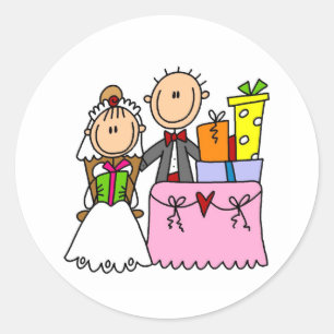 De casamento dos presentes etiqueta abundante
