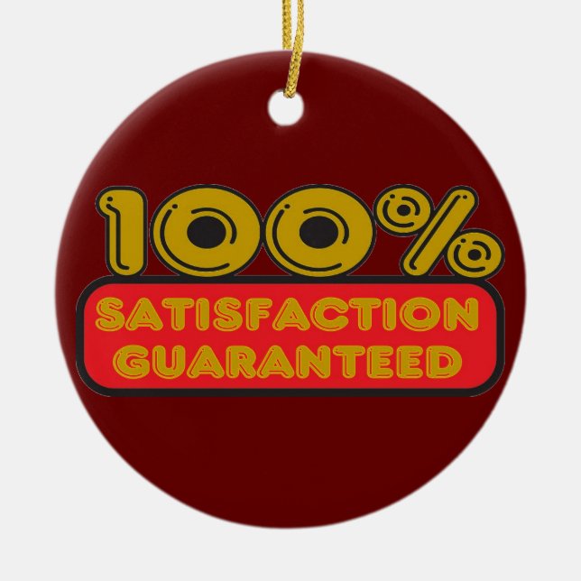 De Cerâmica 100% Satisfação com Ornamento Garantido (Frente)