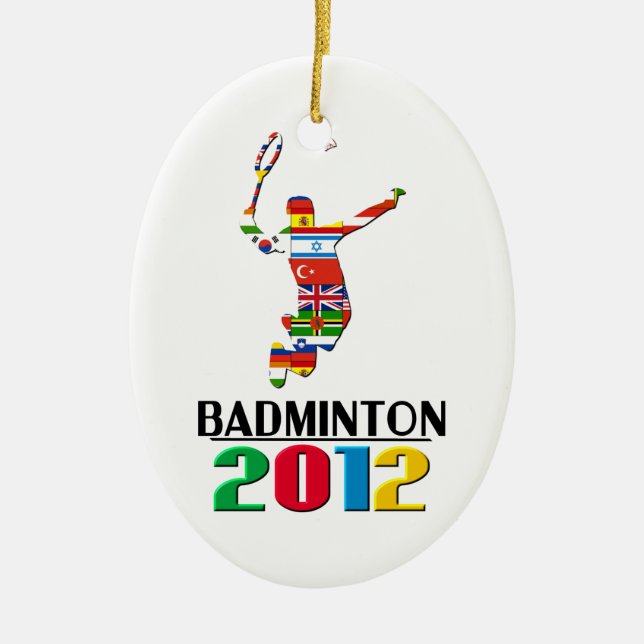 De Cerâmica 2012: Ornamento do Badminton (Frente)